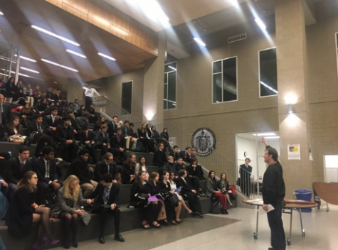 Conference held by Model United Nations team in preparation for the state conferences