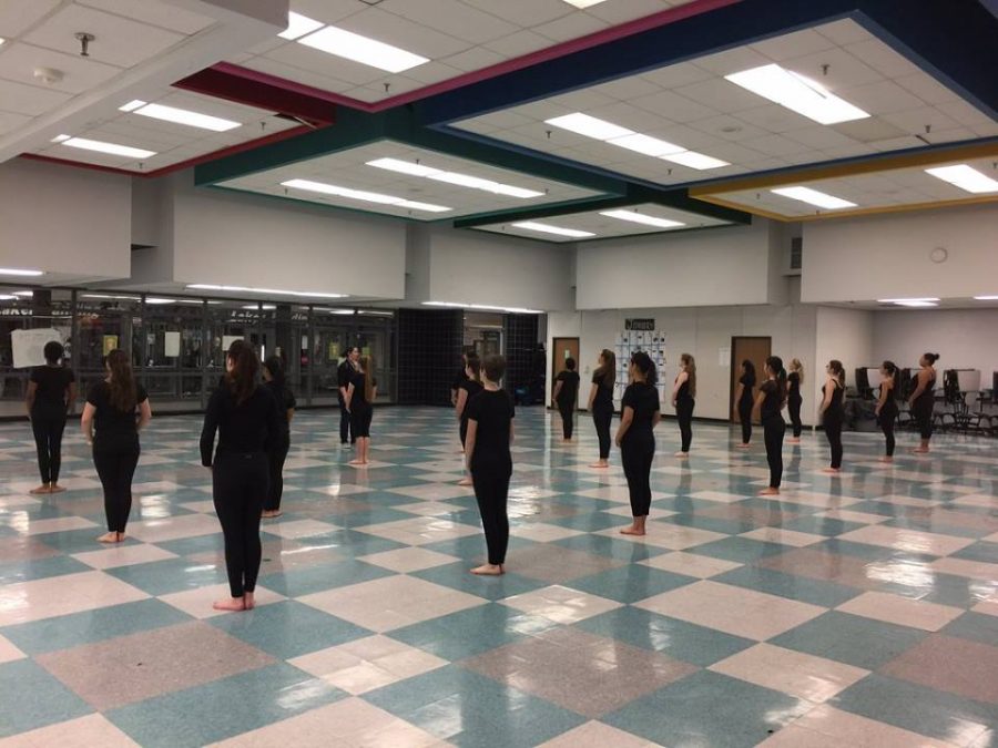 Bloomfield Winterguard has their first competition of the year
