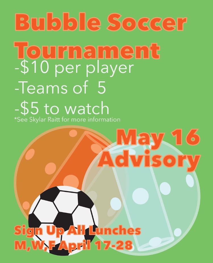 Bubble Soccer Fundraiser Event