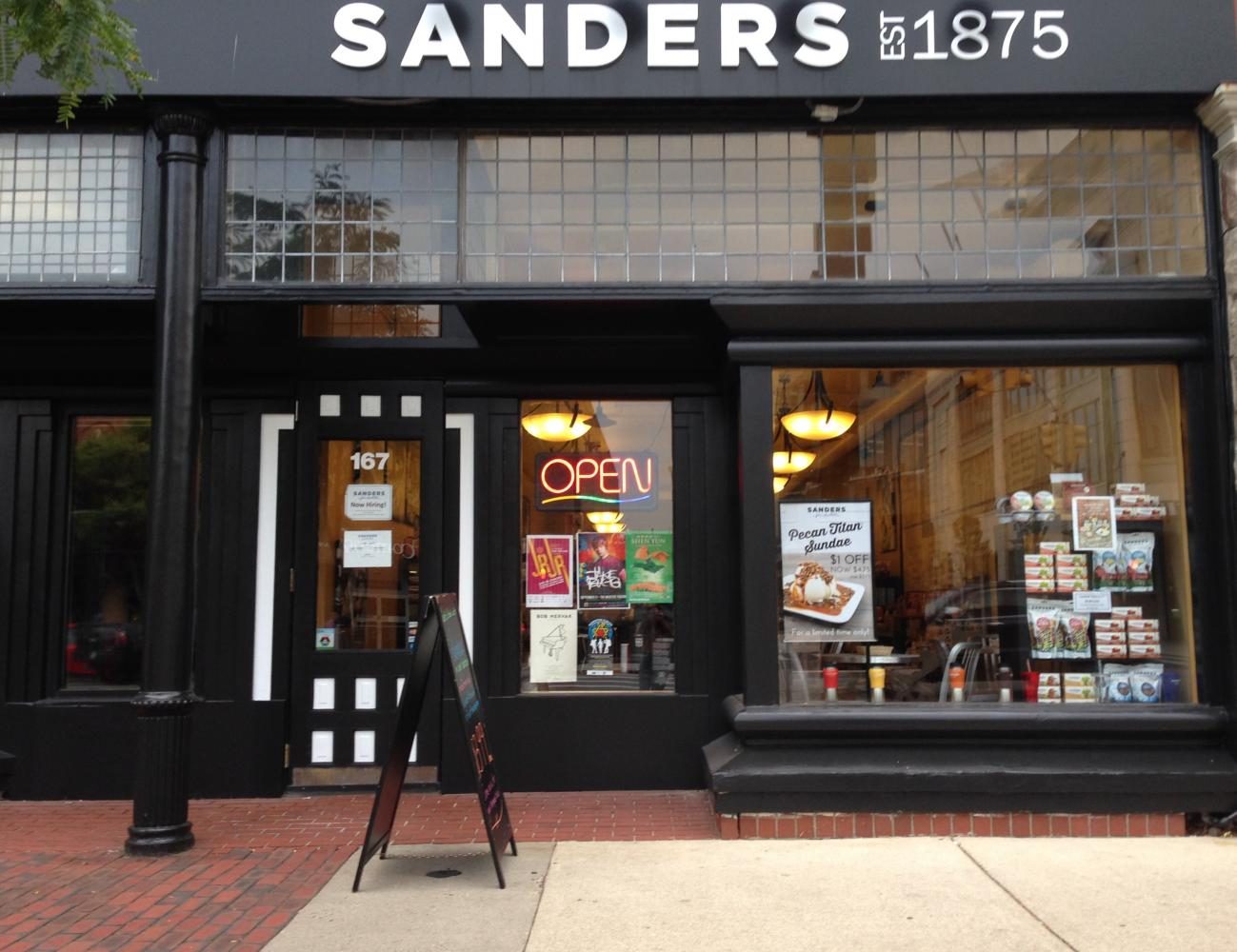 Sanders Chocolate and Ice Cream Shoppe Review