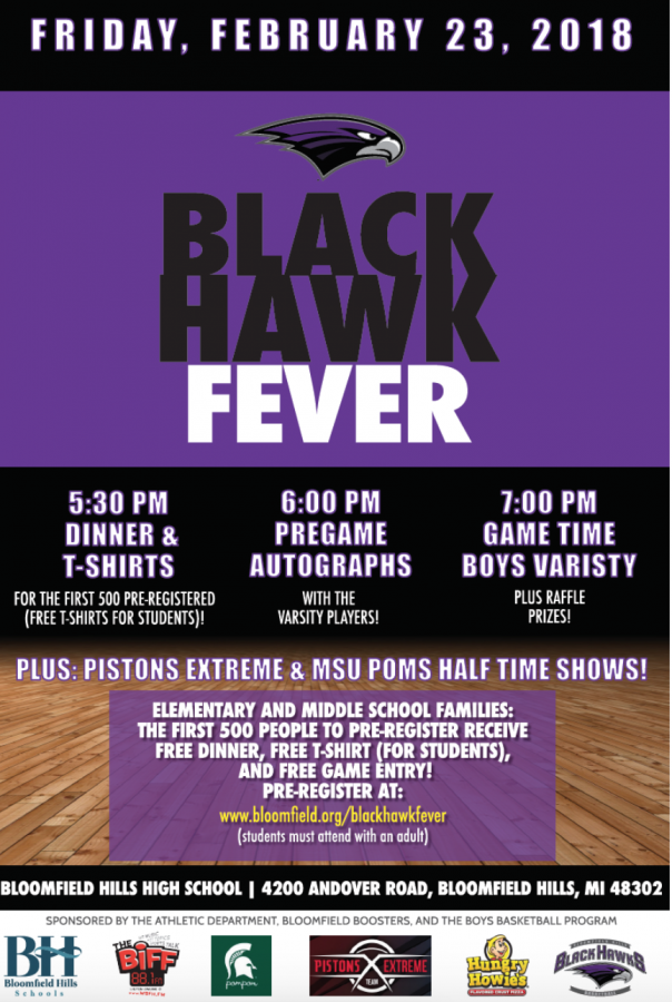 Upcoming Blackhawk Fever February 23rd