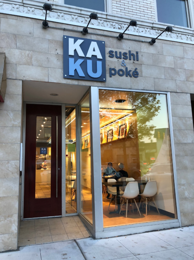Kaku susi and poké in Birmingham 