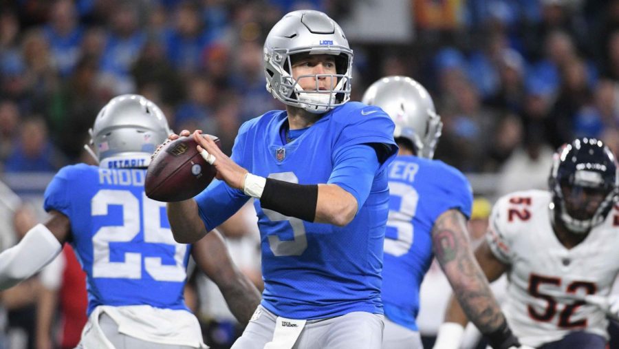 The+Detroit+Lions+quarterback+Matthew+Stafford