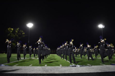 Marching band finishes season