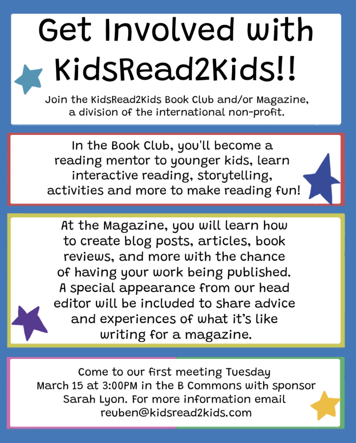 Get Involved with KidsRead2Kids
