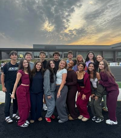Student Leadership Seniors gather for Senior Sunrise on the BHHS Football field. September 19, 2025