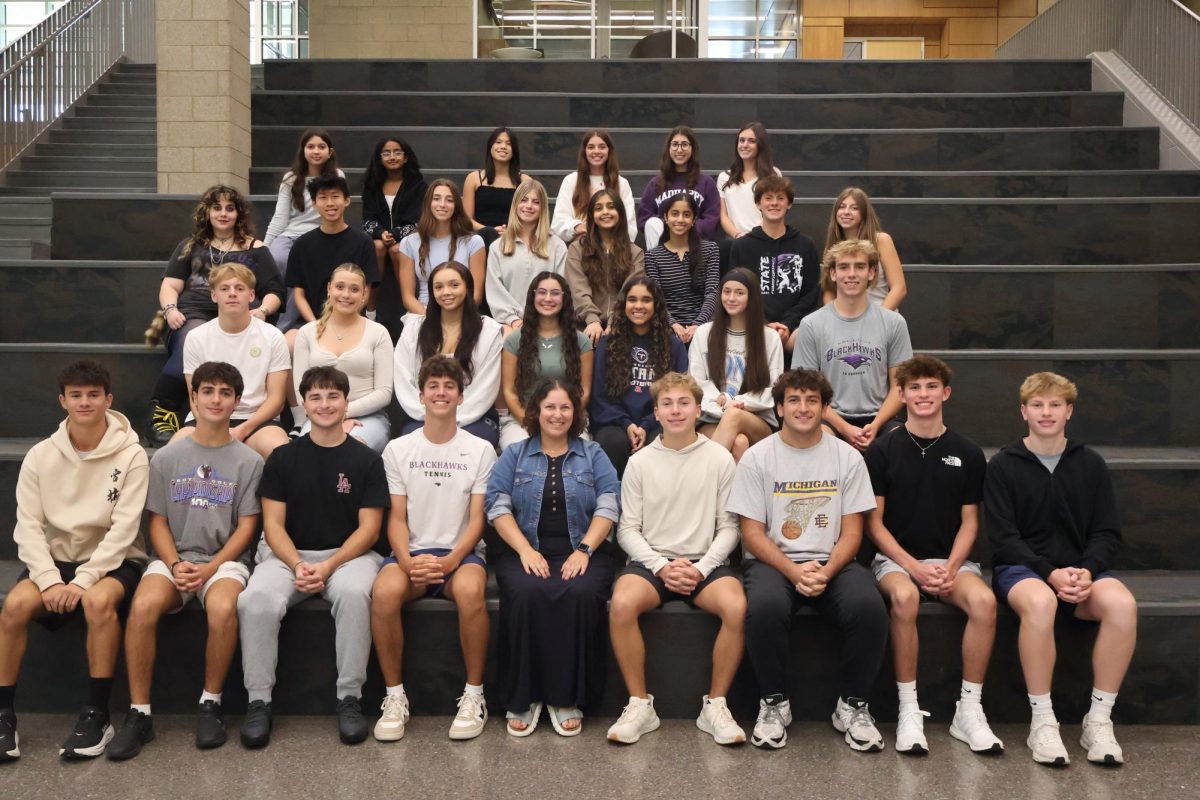 The 2025-2026 staff of "The Hawkeye" student newspaper and BHHS Today News Website.