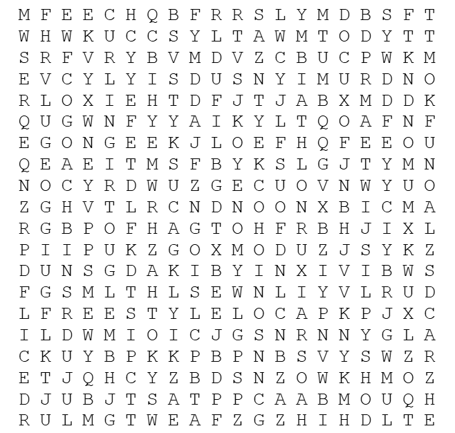 Winter Olympics Word Search