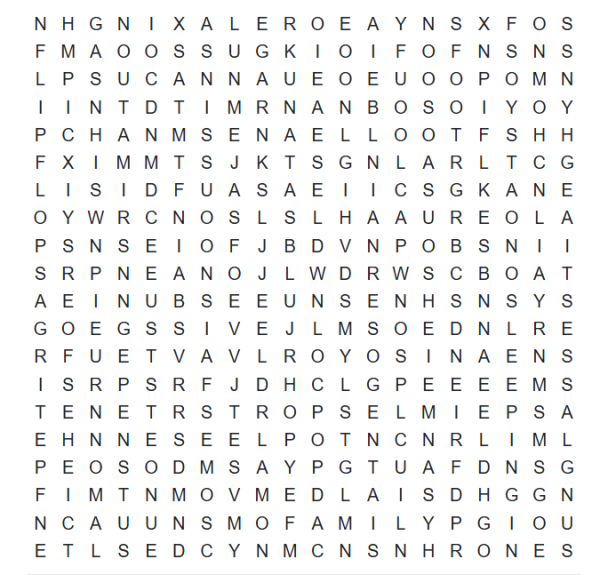 Let's Play: Wordsearch!